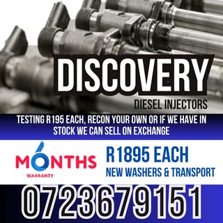 Discovery Diesel Injectors for sale
