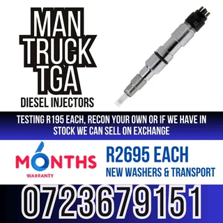 Man Truck Tga Diesel Injectors For Sale