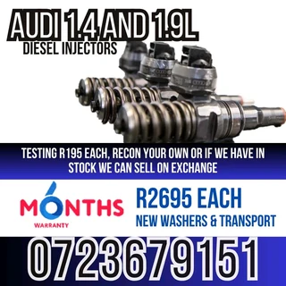 Audi 1.4 / 1.9L Diesel Injectors for sale