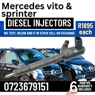 Mercedes Vito or Sprinter Diesel ⛽ Injectors for sale