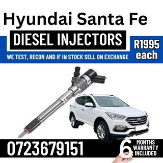 Hyundai Santa Fe Diesel Injectors for sale