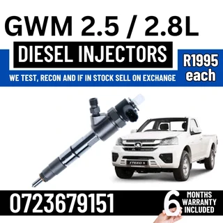 GWM 2.5 / 2.8L Diesel Injectors for sale