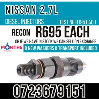 Nissan 2.7L Diesel Injectors for sale
