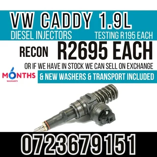 Vw Caddy 1.9l Diesel Injectors For Sale