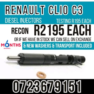 Renault Clio C3 Diesel Injectors for sale