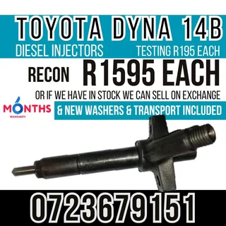 Toyota Dyna 14B Diesel Injectors for sale