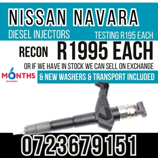 Nissan Navara Diesel Injectors for sale