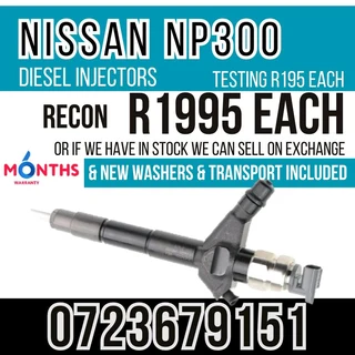 Nissan NP300 Diesel Injectors for sale