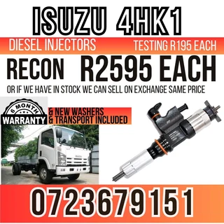 Isuzu 4HK1 Diesel Injectors for sale