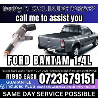 Ford Bantam 1.4L diesel injectors for sale
