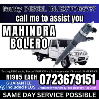 Mahindra Bolero diesel injectors for sale