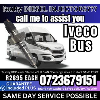 Iveco Bus diesel injectors for sale