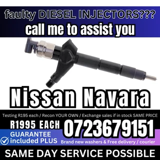Nissan Navara diesel injectors for sale