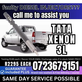 TATA Xenon 3L diesel injectors for sale