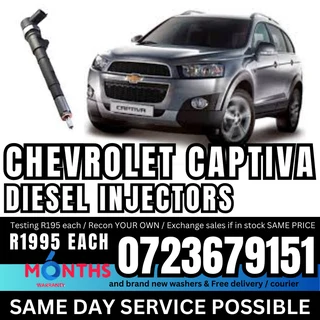 Chevrolet Captiva diesel injectors for sale