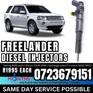 Freelander diesel injectors for sale