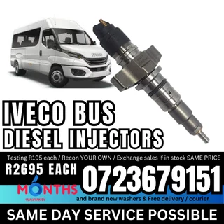 Iveco Bus diesel injectors for sale