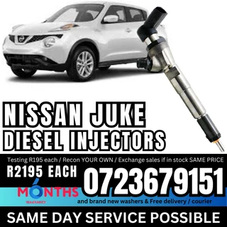 Nissan Juke diesel injectors for sale