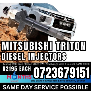 Mitsubishi Triton diesel injectors for sale