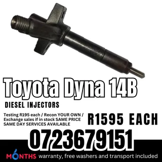Toyota Dyna 14B diesel injectors for sale