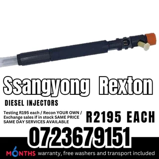 Ssangyong Rexton diesel injectors for sale