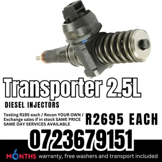 Transporter 2.5L diesel injectors for sale
