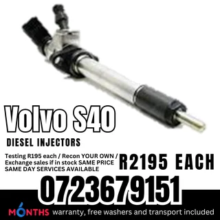 Volvo S40 diesel injectors for sale