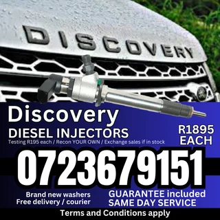 Discovery diesel injectors for sale