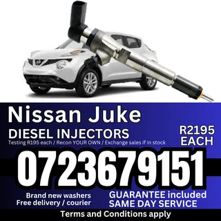 Nissan Juke diesel injectors for sale