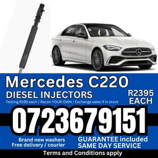 Mercedes C220 diesel injectors for sale