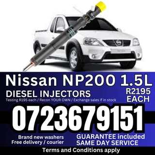 Nissan NP200 1.5L diesel injectors for sale