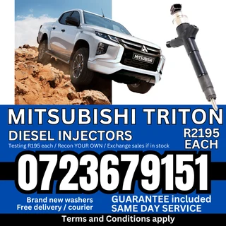 Mitsubishi Triton diesel injectors for sale