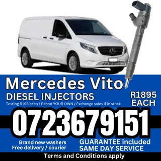 Mercedes Vito diesel injectors for sale