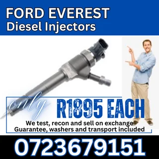 Ford Everest 3L diesel injectors for sale