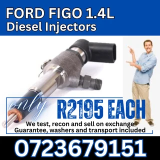 Ford Figo 1.4L diesel injectors for sale