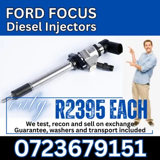 Ford Focus diesel injectors for sale