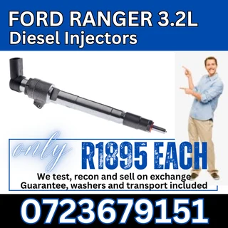Ford Ranger 3.2L diesel injectors for sale
