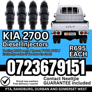 Kia 2700 diesel injectors for sale