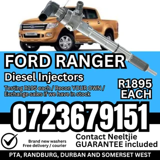 Ford Ranger diesel injectors for sale