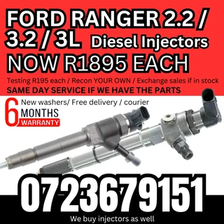 Ford Ranger 2.2 / 3.2 / 3L diesel injectors for sale