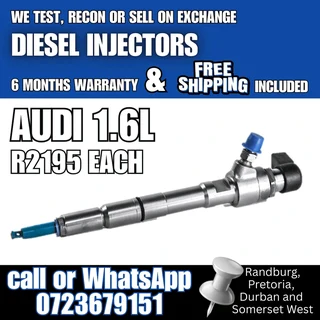 Audi 1.6L Diesel Injectors for sale
