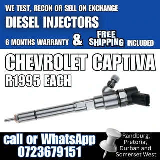Chevrolet Captiva Diesel Injectors for sale
