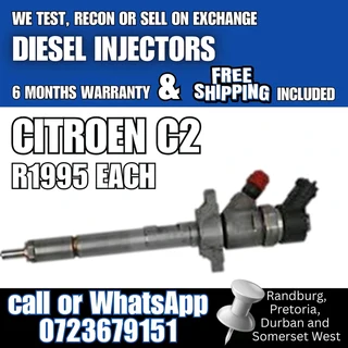 Citroen C2 Diesel Injectors for sale