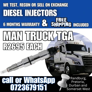 Man Truck Tga Diesel Injectors For Sale