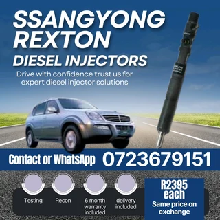 Ssangyong Rexton Diesel Injectors for sale