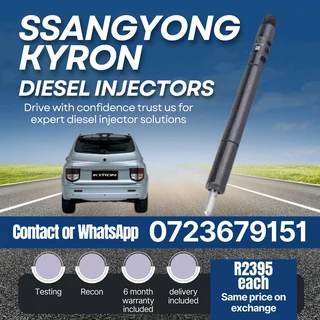 Ssangyong Kyron Diesel Injectors for sale