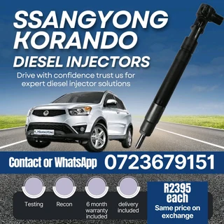 Ssangyong Korando Diesel Injectors for sale