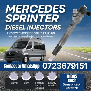 Mercedes Sprinter Diesel Injectors for sale