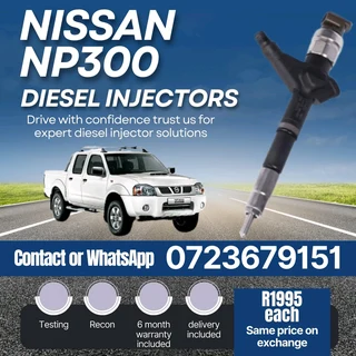 Nissan NP300 Diesel Injectors for sale