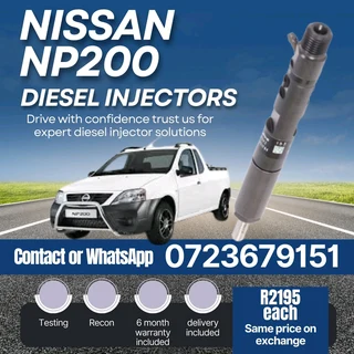 Nissan NP200 Diesel Injectors for sale